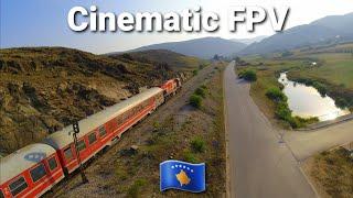 Trainkos Train in Kosova  | Cinematic FPV