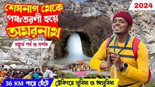 Seshnag to Amarnath জীবনে প্রথমবার পবিত্র গুহা দর্শনঅমরত্বের পথে ভয়ঙ্কর গণেশ টপ ও পঞ্চতরনী পেরিয়ে