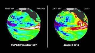 El Niño animation video: 1997-98 El Niño vs 2015-16 El Niño