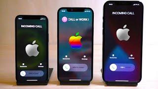 iPhone 12 Mini vs iPhone 12 vs iPhone 12 Pro Max Incoming Call