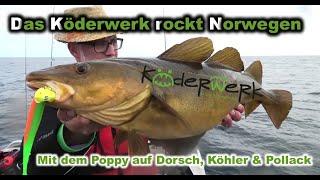 Das Köderwerk rockt Norwegen - Mit Gummi auf Dorsch, Köhler & Pollack!