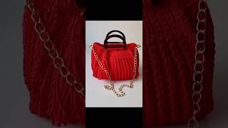 Red hot & ready to carry it all!Check out what fits in this handmade beauty #HandmadeBag#carryitall