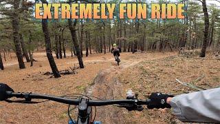 NJ Sand Trails In The Rain Allaire State Park