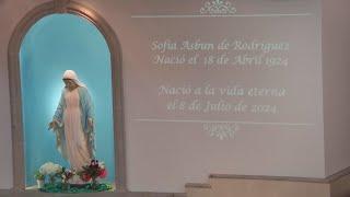 Funeral Mass for Sofia Asbun de Rodriguez