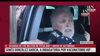 Vacunatorio VIP: Ginés González García a indagatoria