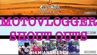 MOTOVLOGGERS CHANNELS - Best Female Motovloggers!