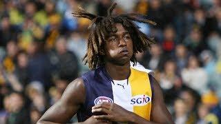 First Goal Ever: Nic Naitanui's first career goal has it all | Round 13, 2009 | AFL