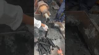 Hexagonal coal briquettes making machine#shorts #briquettes #hexagon