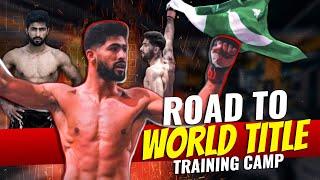 Road To World Title - Training Camp | Karate Combat | Shahzaib Rind Vlogs