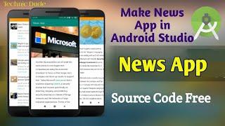 How to Create News App in Android Studio | Build News App