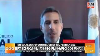 Juicio a Cristina: las frases que dejó el fiscal Diego Luciani I A24