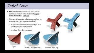 Keenan Crane | Geometry Processing with Intrinsic Triangulations II