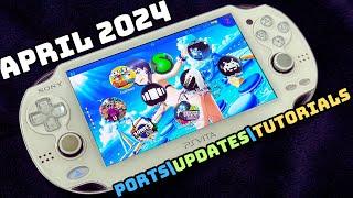 PsVita Ports & Homebrews April 2024