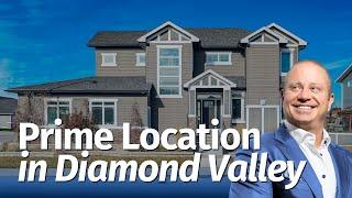 Tour this Luxurious Custom-Built Home in Diamond Valley!