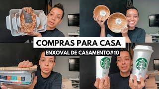 ENXOVAL DE CASAMENTO PT10 - COMPRAS PARA CASA (POTES DE VIDRO OIKOS,TRAVESSA DA HAVAN E MAIS)