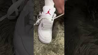 Jordan 4 Bar Laces Tutorial ️