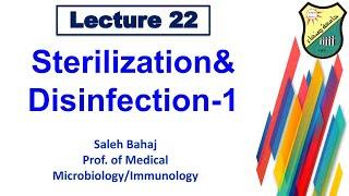 22- definitions of Sterilization and disinfection-1