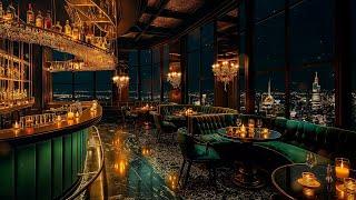 Romantic Jazz Saxophone Music in Luxury Bar Ambience ~ Sweet Night Jazz for Focus and Relaxation