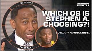 Stephen A. DEBATES which QB (besides Mahomes) is BEST to start a franchise with! | First Take