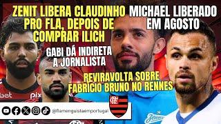 CLAUDINHO LIBERADO | MICHAEL LIVRE | GABI DÁ INDIRETA A JORNALISTA | REVIRAVOLTA POR FABRÍCIO BRUNO