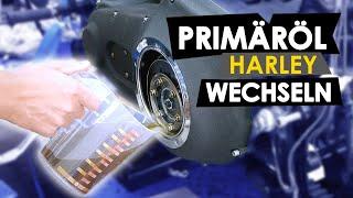 Primäröl wechseln bei Harley Davidson Motorrädern - @jncycles