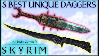 5 STRONGEST UNIQUE DAGGERS (+LOCATIONS) in TESV: Skyrim SE - Caedo's Countdowns