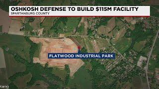 Oshkosh Defense to build new $115 million facility in Spartanburg County