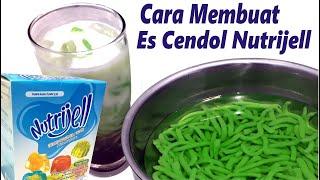 Cara Membuat Es Cendol Nutrijell Enak Segar Cocok Untuk Menu Buka Puasa atau Takjil