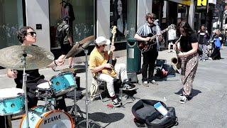 A New Band Forms And Bring Summer Time Vibes To Grafton Street.