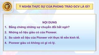 PIONEER SẼ RẤT NHIỀU TIỀN KHÔNG CÓ GÌ VÔ LÝ