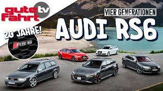 20 Jahre Audi RS6: Wie das Powermodell zur Ikone wurde – Doku von Generation C5 bis C8 | GFTV