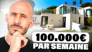 Je visite une maison de luxe à 100K la semaine à Saint-Tropez ! 