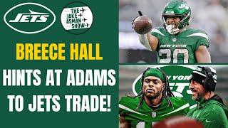 Reacting to NY Jets star Breece Hall FEUELING more Davante Adams to Jets Trade Rumors!