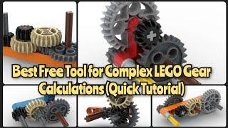 Best Free Tool for Complex LEGO Gear Ratio Calculations (Quick Tutorial)