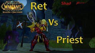 Ret vs Priest LvL 60 PvP Guide  -SoD #worldofwarcraft