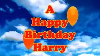 Harry Happy Birthday floating balloons