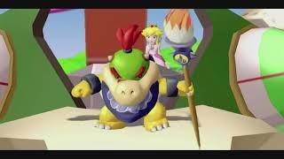 Baby Bowser Thinks Princess Peach is His Mom - Super Mario Sunshine