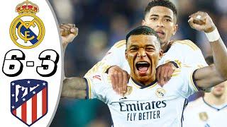 Real Madrid vs Atletico 6-3 - All Goals & Highlights - 2024