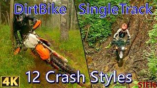 What's your CRASH style?!? DirtBike Enduro Riding S1E16 4K