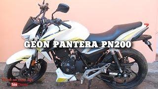 GEON PANTERA PN200 - Chinese motorcycle video review ( Click on moto )