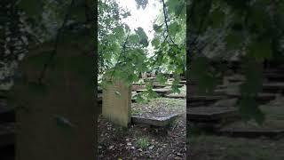 Haworth Churchyard & The Brontes Parsonage, Yorkshire - up on the windy moors