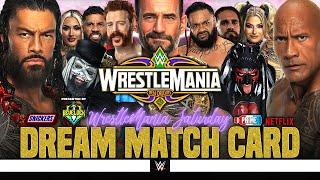 WWE WrestleMania 42 Saturday - Dream Match Card [v5] | Bevelock