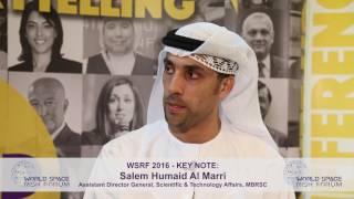 Salem Humaid Al Marri, Mohammed bin Rashid Space Centre (MBRSC)