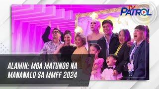 ALAMIN: Mga matunog na mananalo sa MMFF 2024 | TV Patrol