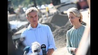 EU Solidarity in Action: President von der Leyen on Slovenia’s Flood Recovery Progress