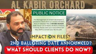 AlKabir Orchard Sector A Latest Updates | Investors in Panic Mode? Way forward for investors?