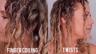 CURL TRAINING  FOR MORE DEFINED CURLS