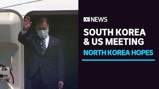 South Korea President hoping US meeting can revive North Korea peace talks | ABC News