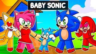 Sonic Adopted A Baby In Roblox!