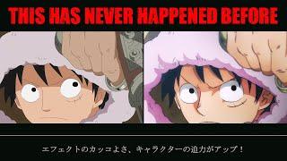 This Has Never Happened Before in The History of The One Piece Anime